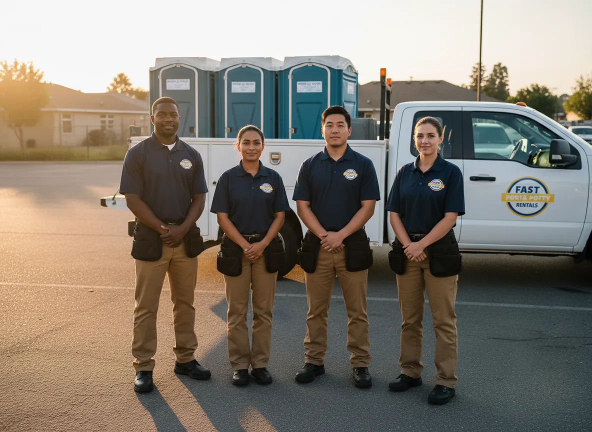 Standard Porta Potty Rentals company in Leggett, TX